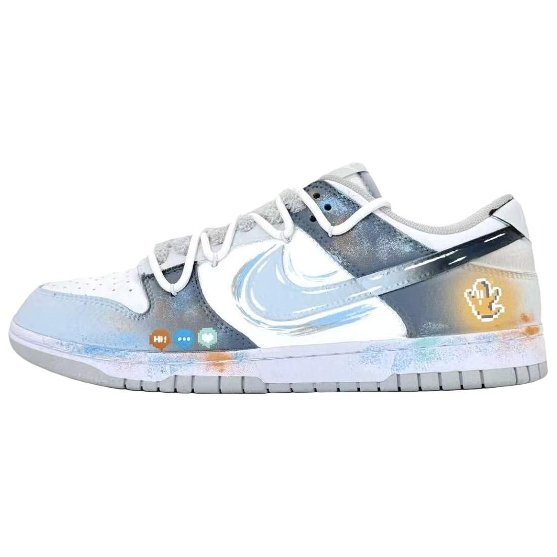 

Nike Кроссовки для скейтбординга Dunk Fantasia, Video Game Xingji, устойчивые к истиранию и скольжению, низкие, унисекс