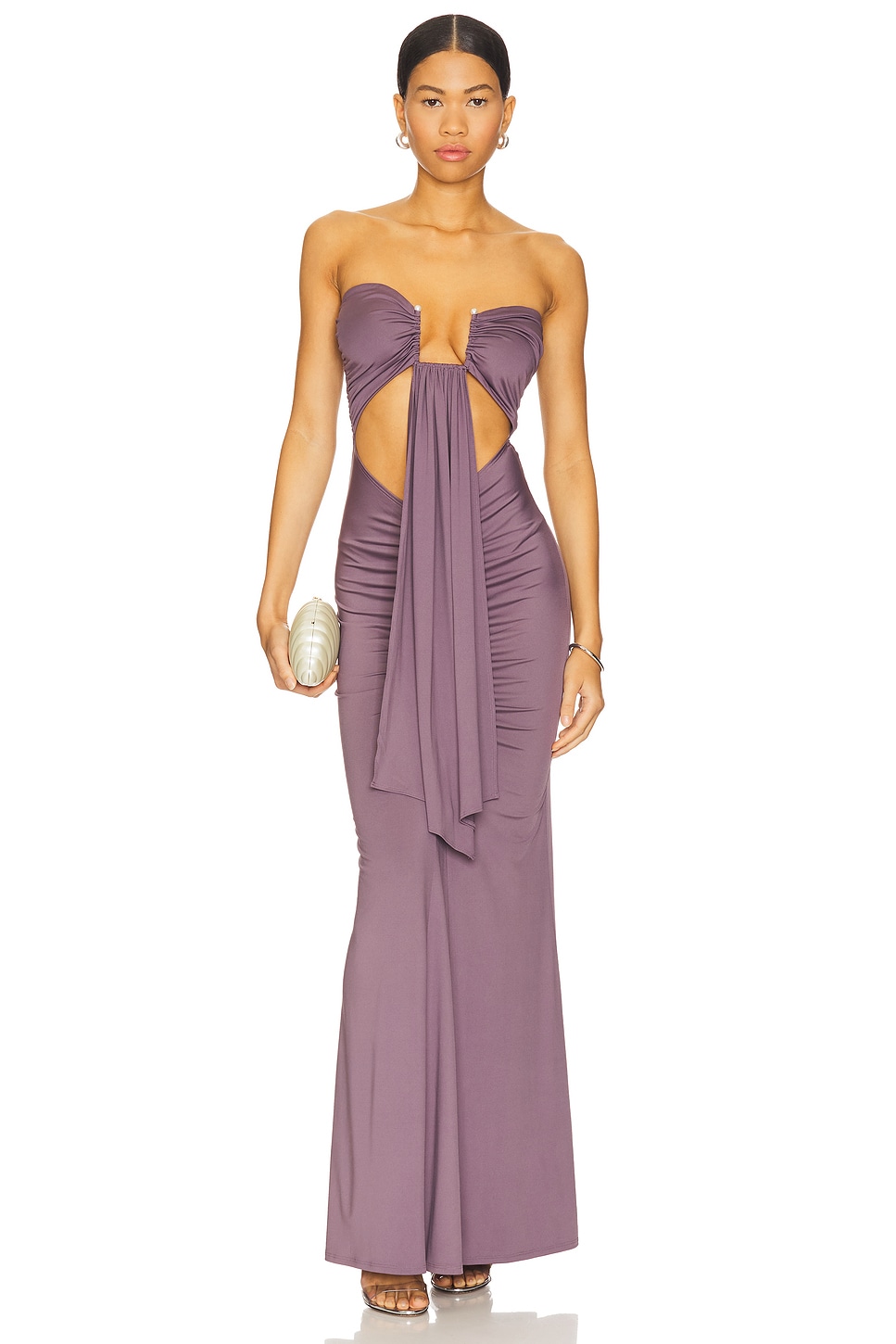 

Длинное платье Rosy Superdown, purple