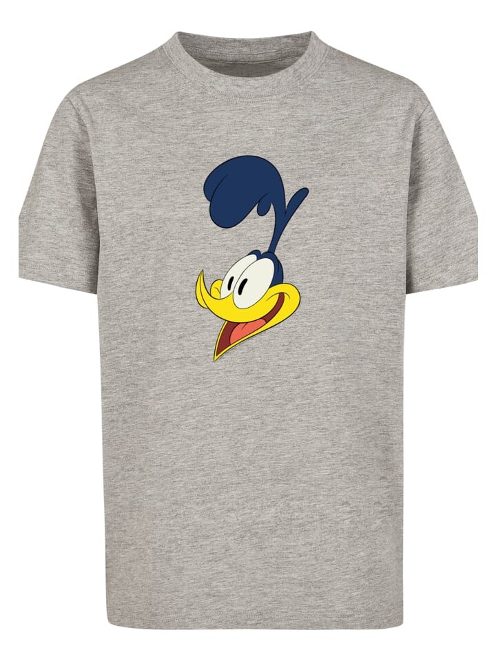 

Футболка F4NT4STIC Looney Tunes Road Runner Face, пестрый серый