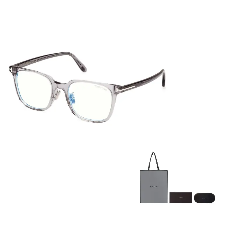 

TOM FORD Прямоугольная оправа для очков TF Plate Frame унисекс серый, Gray