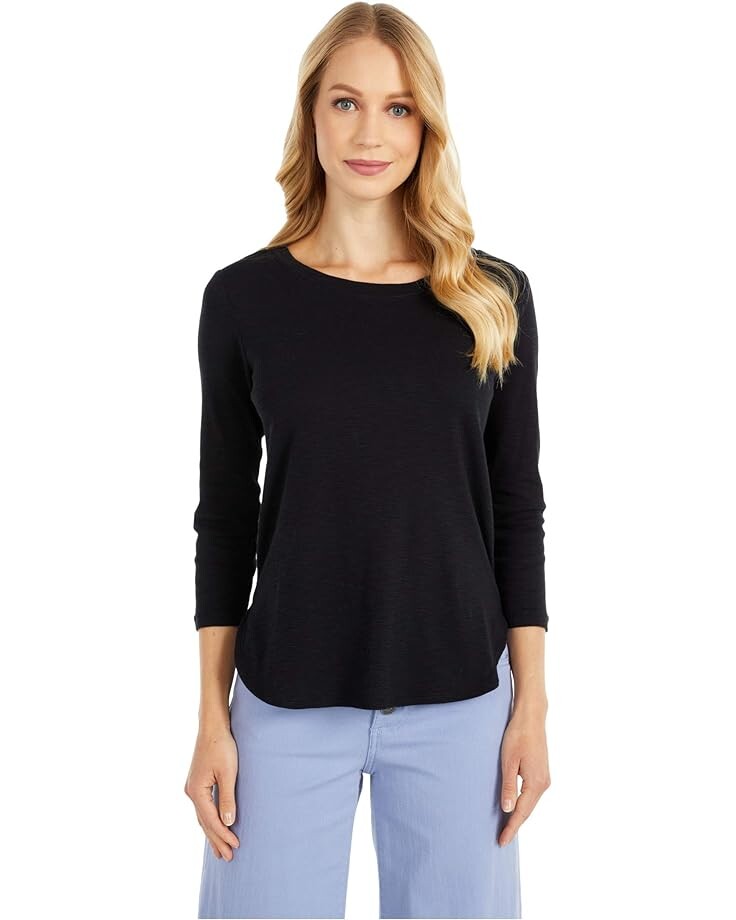 

Футболка Tommy Bahama Ashby Rib 3/4 Sleeve, черный