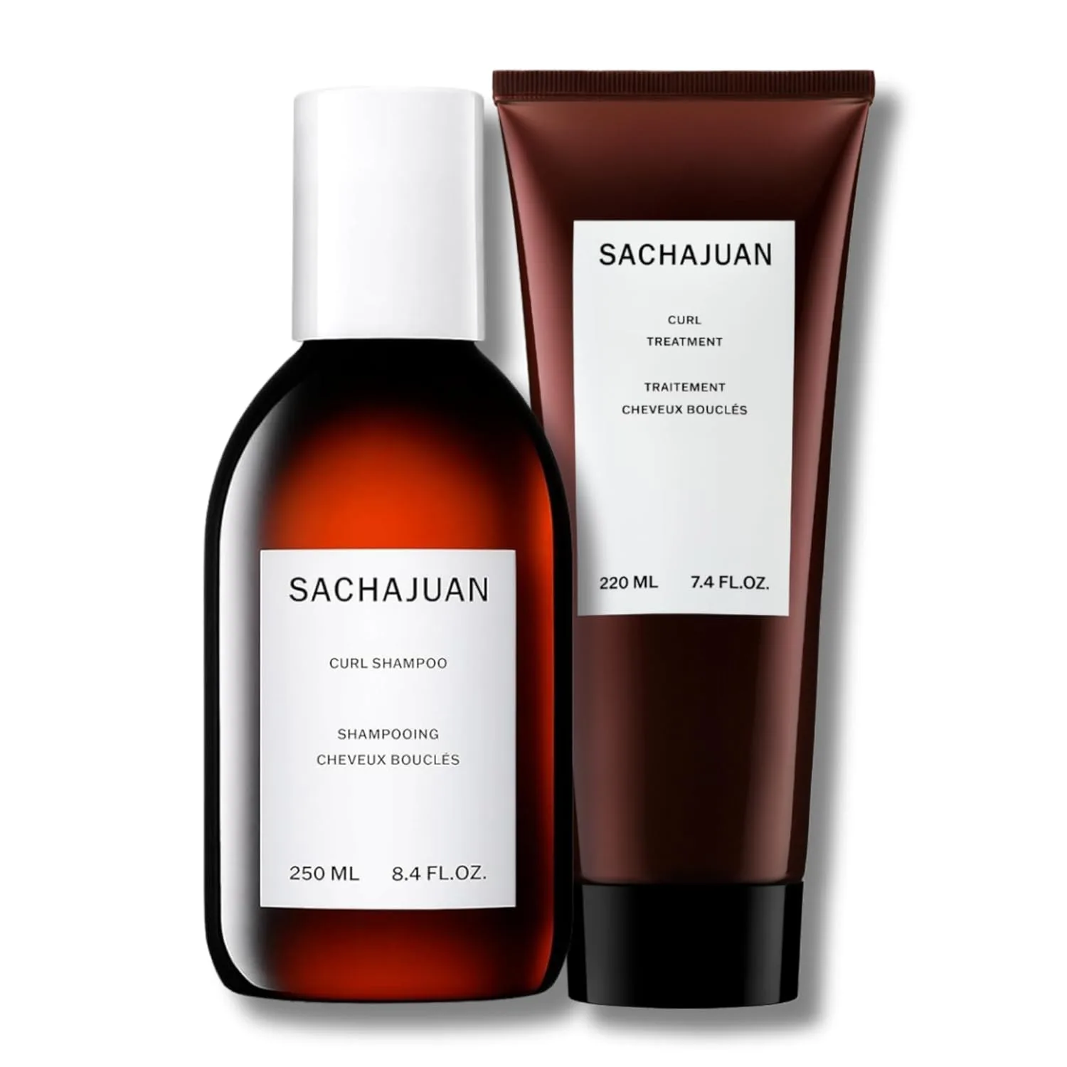 SACHAJUAN Curl Kit: шампунь и уход для кудрей, контроль завитка, питание и блеск, набор из 2 шт