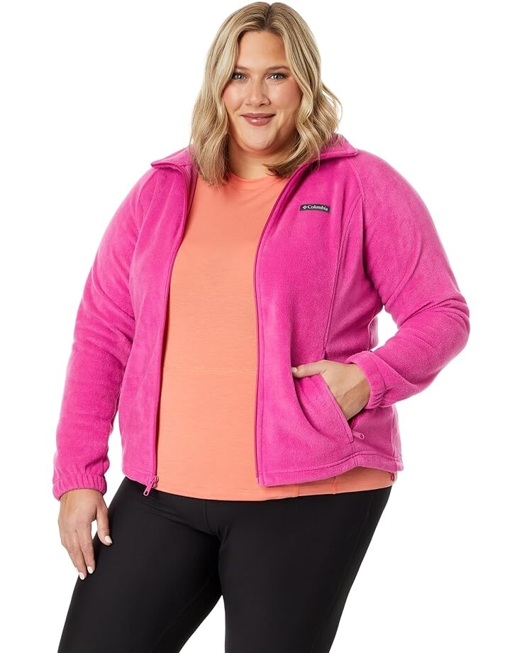 

Куртка Columbia Plus Size Benton Springs Full Zip, цвет Fuchsia