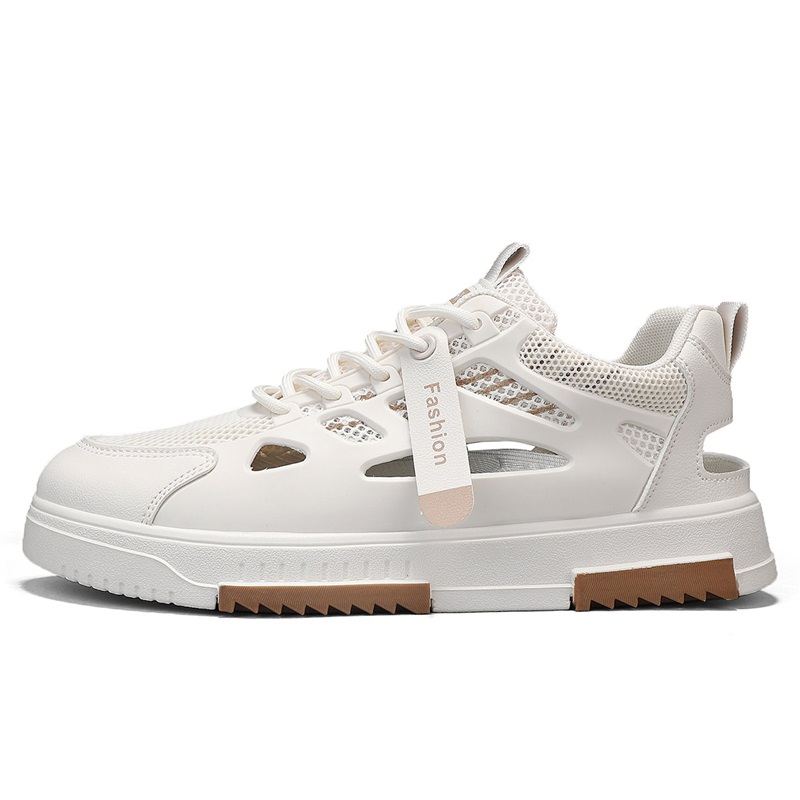 

Низкие повседневные кроссовки для мужчин EGCHI, бежевый