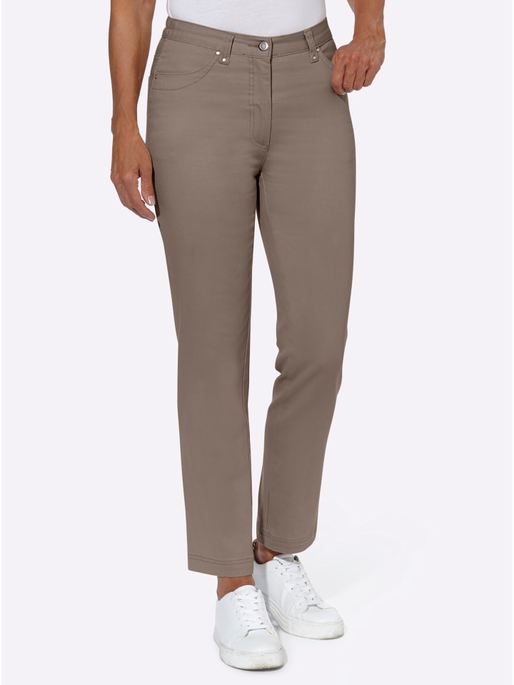 

Джинсы-стрейч серо-коричневого цвета WITT WEIDEN