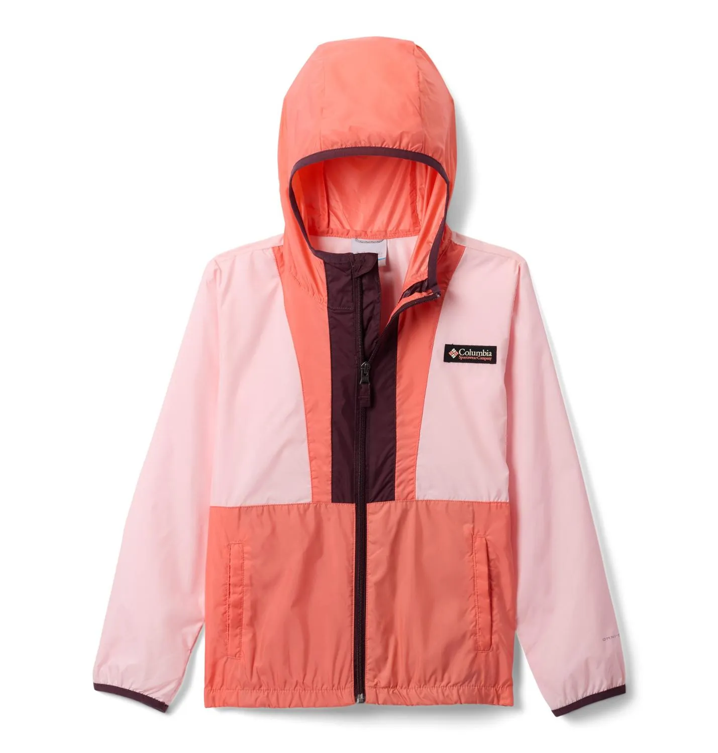 

Детская ветровка Back Bowl II Columbia, Satin Pink/Hot Coral