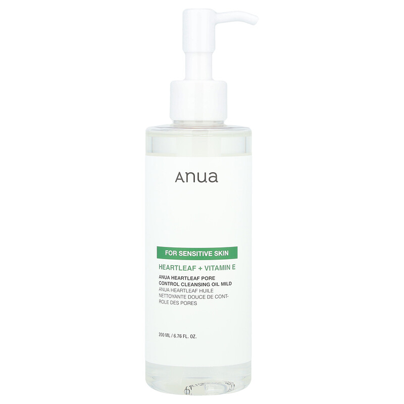 

Anua, Heartleaf Pore Control, очищающее масло, мягкое, 200 мл (6,76 жидк. Унции)