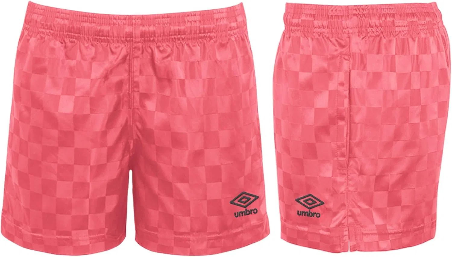 Шорты Umbro Girls Checkerboard, Plush/Asphalt — фото 3