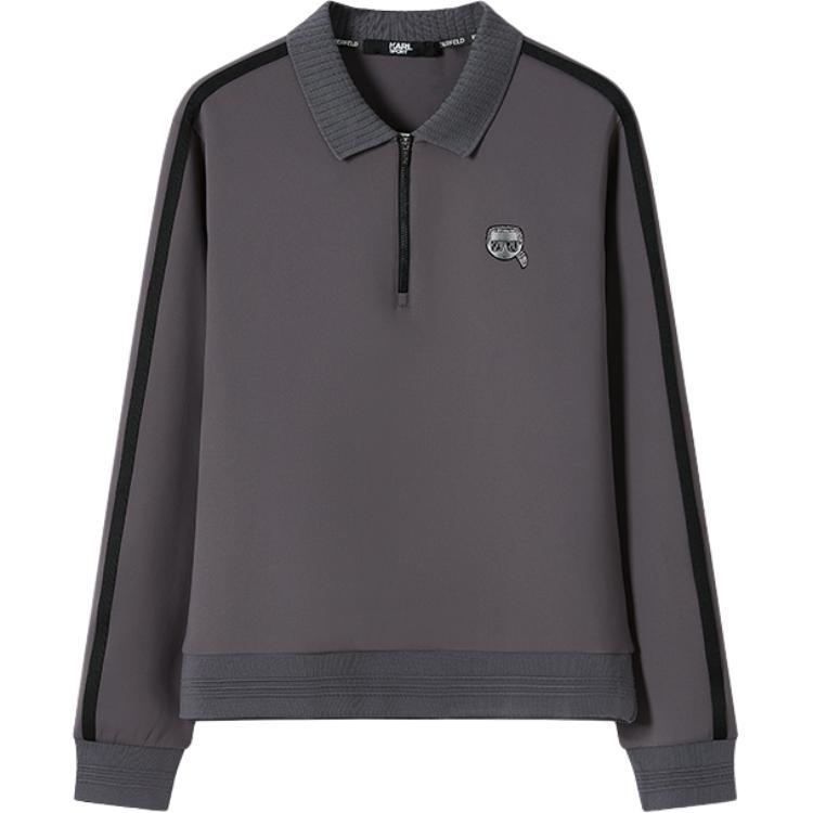 

Свитшот KARL LAGERFELD SS25 мужской KARL LAGERFELD / Karl Lagerfeld Jeans, серый