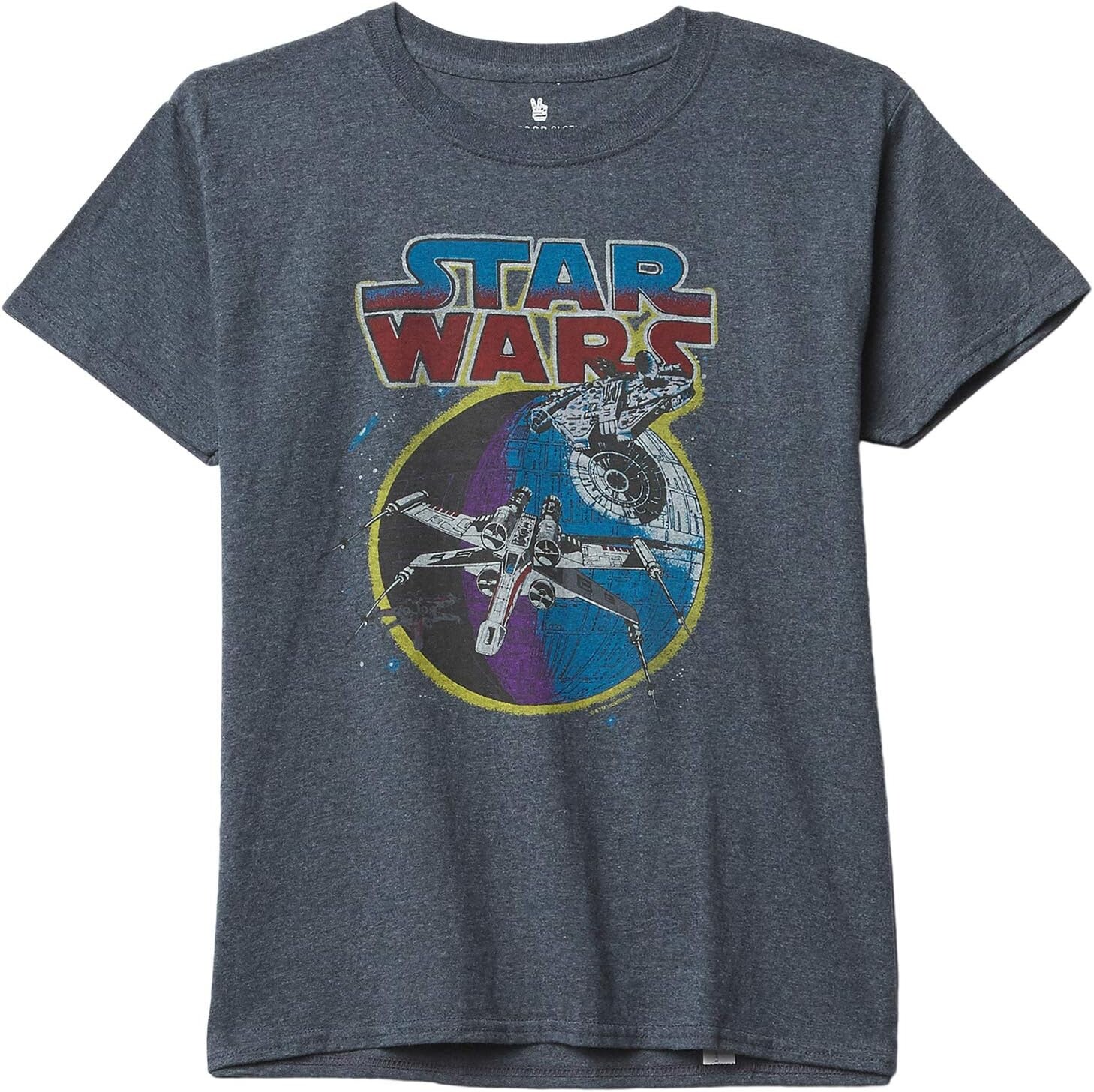 

Футболка Junk Food Kids Star Wars T-Shirt, цвет Charcoal Heather