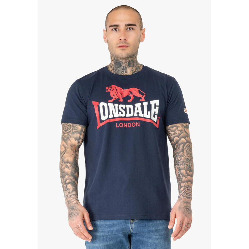 

Спортивная футболка Lonsdale, цвет blau/rot