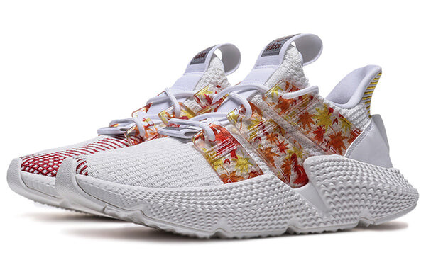 Кроссовки оригиналы prophere красные Adidas, белый — фото 3
