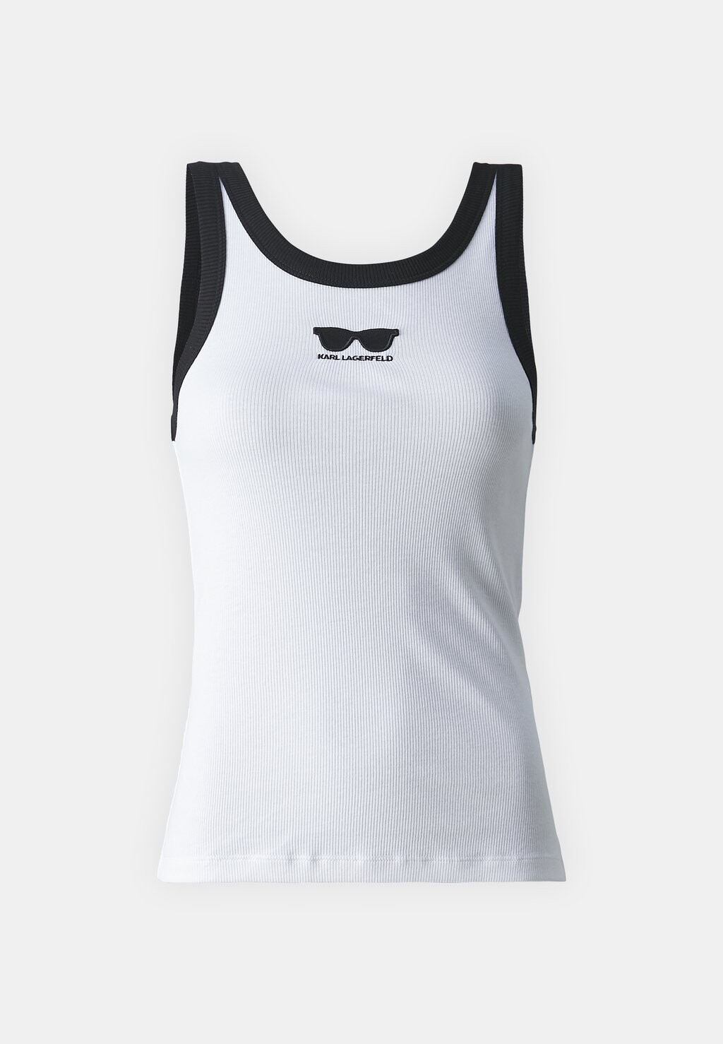 

Топ FASHION TANK SUNGLASSES KARL LAGERFELD, белый