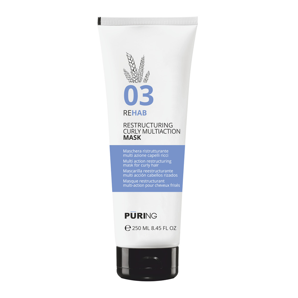 

Маска для вьющихся волос rehab restructuring curly mask Puring, 250 мл