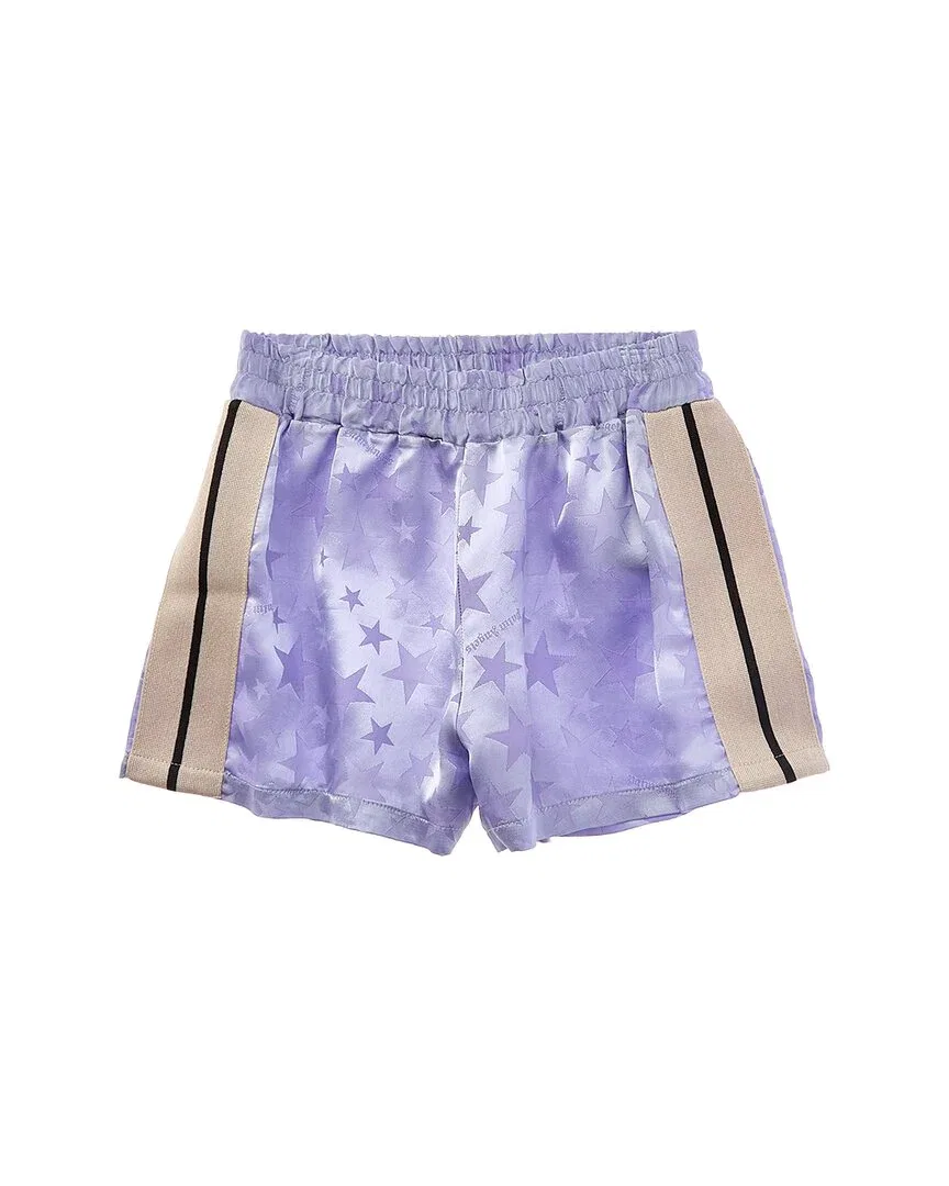 Palm Angels Printed Short, фиолетовый — фото 2