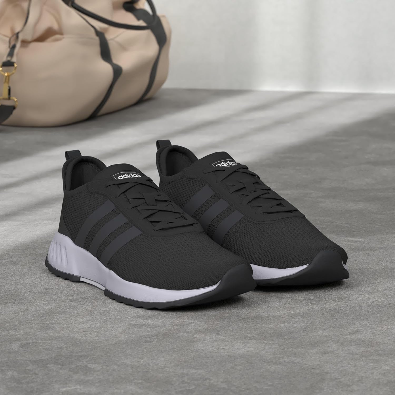 Мужские кроссовки для бега Adidas Phosphere, черный/серый/белый — фото 2