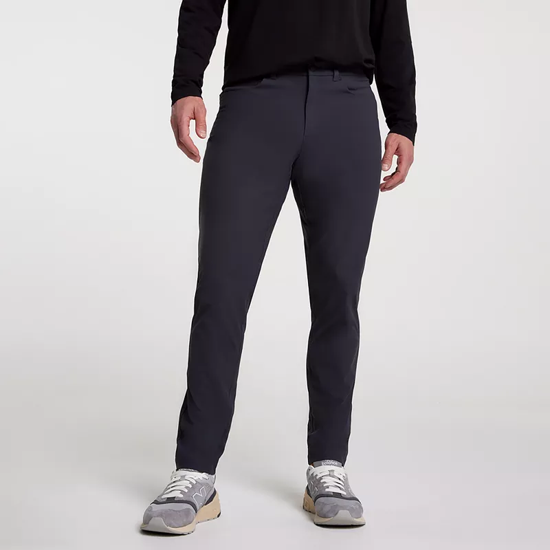 

Мужские брюки Slim Fit с 5 карманами VRST — новинка для дополнительного комфорта, цвет Graphic Charcoal