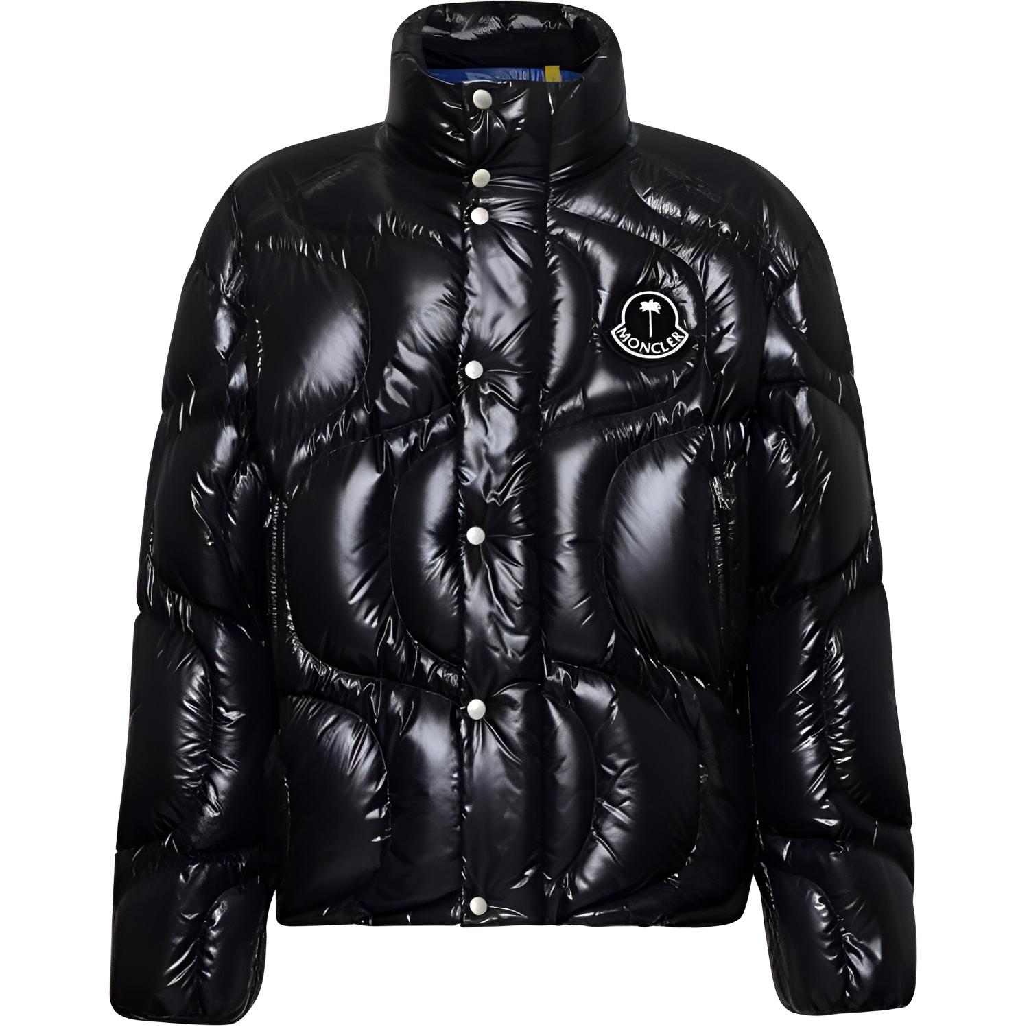 

MONCLER GENIUS Куртка Moncler X Palm Angels стёганая глянцевая, Black