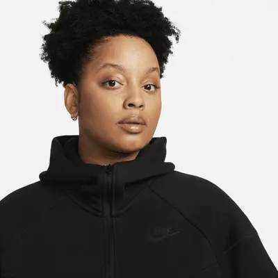 Толстовка Nike Sportswear Tech Fleece Windrunner, черный — фото 4
