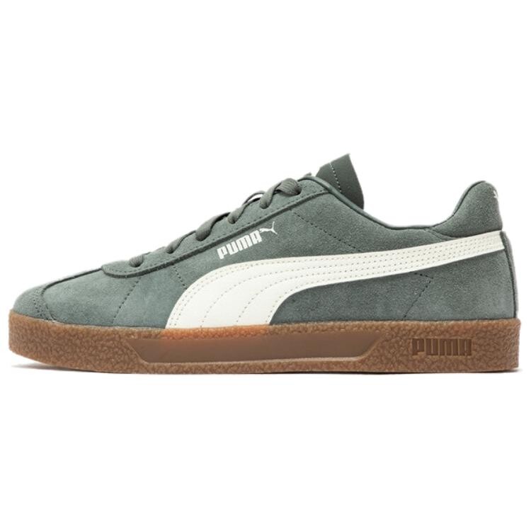 

Кроссовки Puma Club Skateboarding Shoes Unisex Low-top Green/White, зеленый