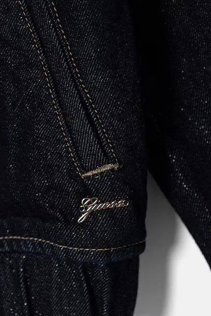 Куртка джинсовая детская Guess, синий — фото 3