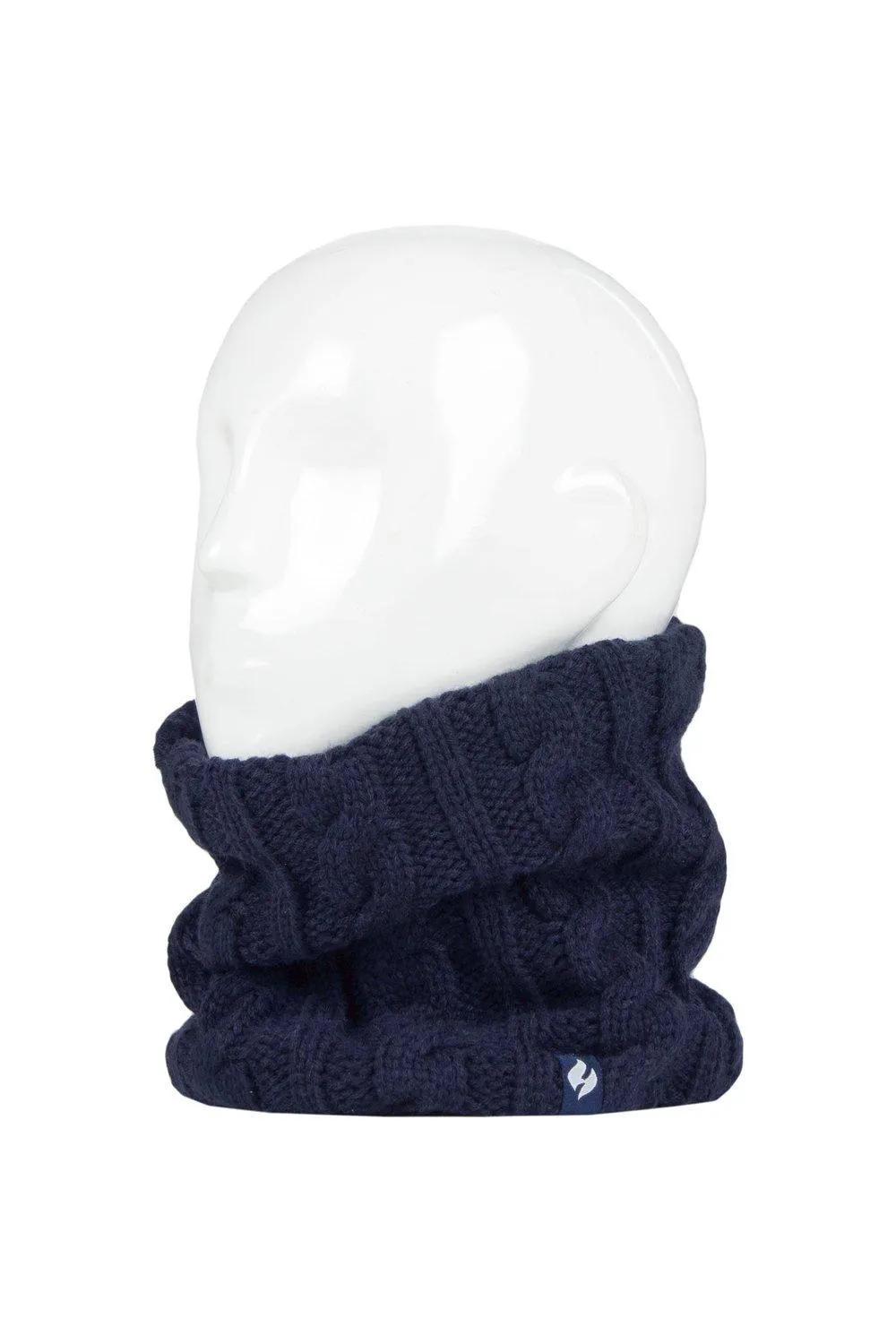 

1 упаковка 3,5 Tog Heatweaver пряжи для утепления шеи SOCKSHOP Heat Holders, синий