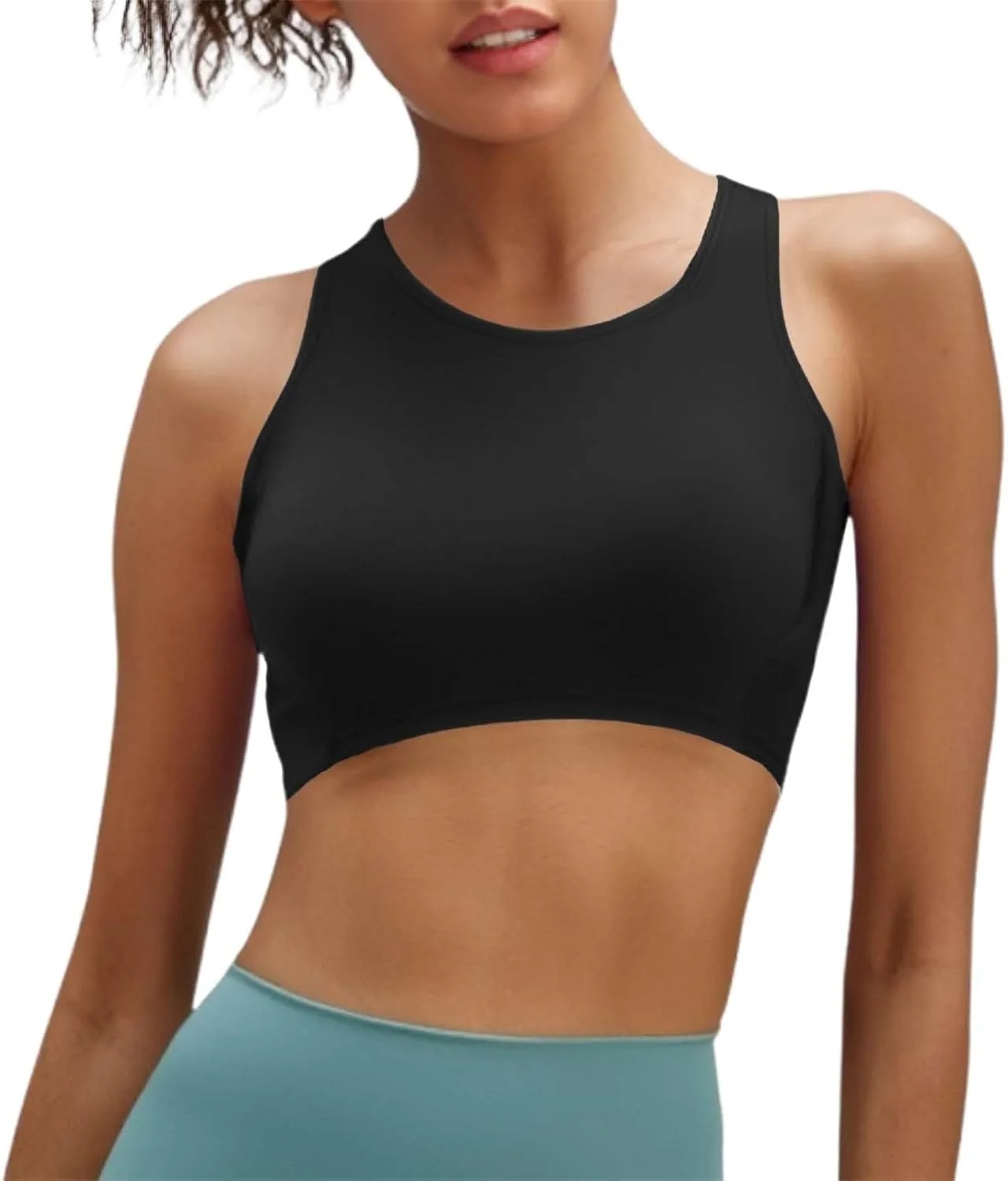 

Топ для плавания женский Modest Full Coverage Sports Bra TianGiKi