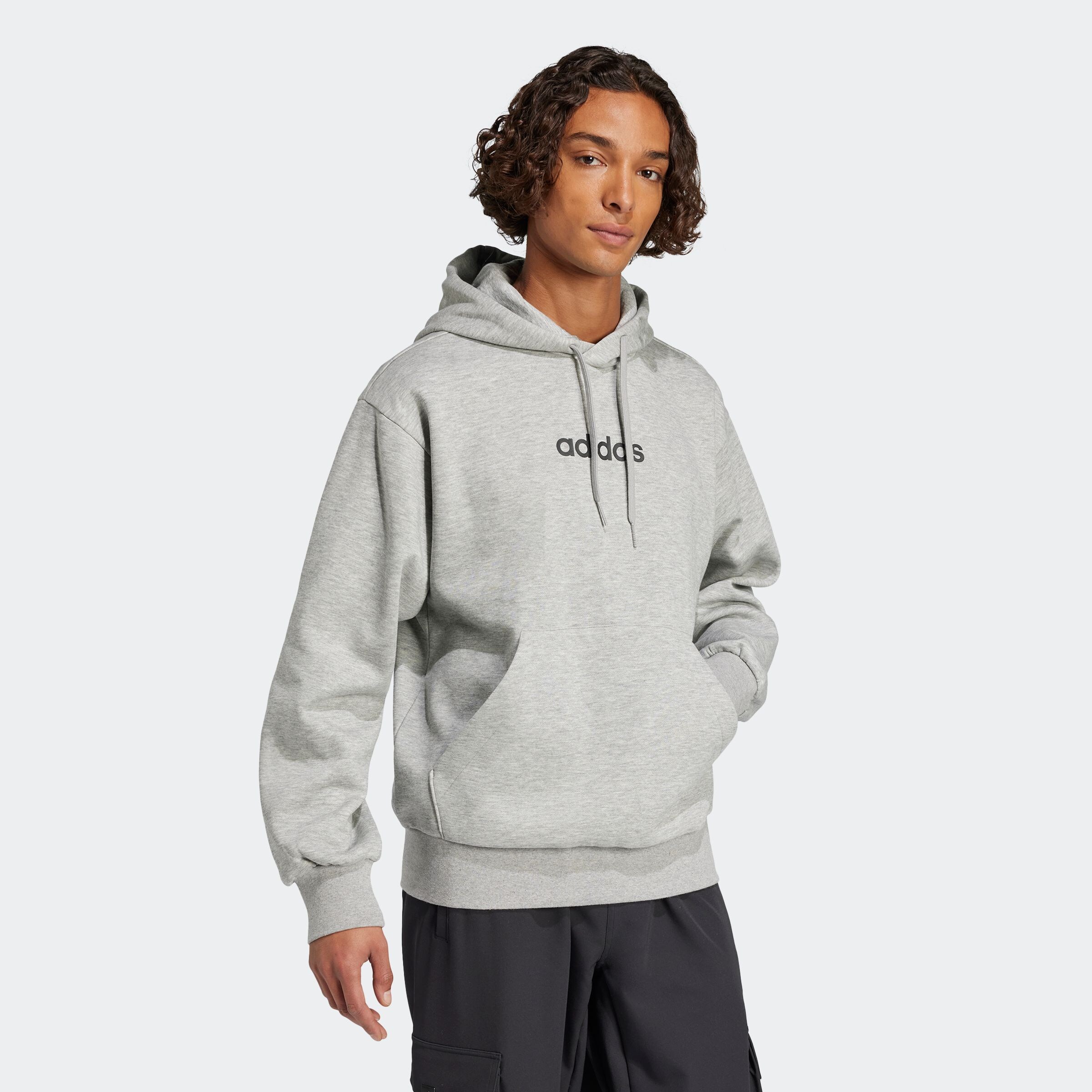 Adidas Sportswear Спортивный свитшот 'Essentials' в крапчатом сером цвете — фото 4