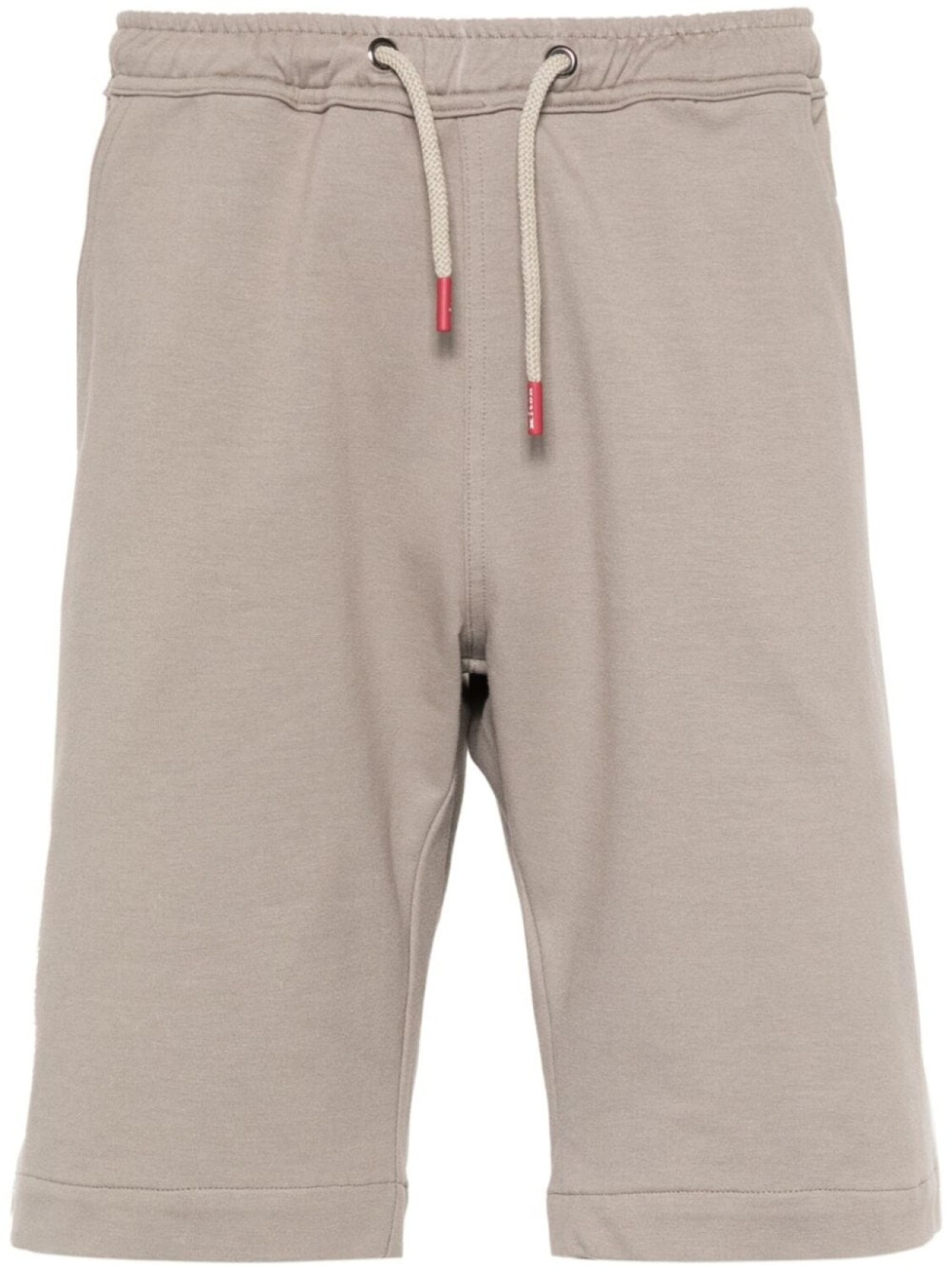

Kiton спортивные шорты средней посадки, серый