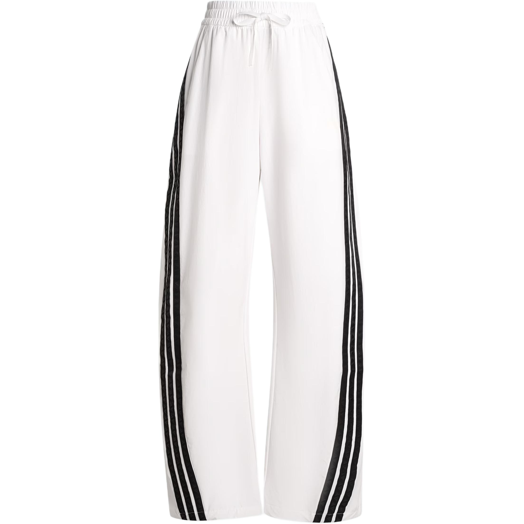 

Штаны Casual 3 Stripes STORY WOVEN BANANA PANT Adidas, белый/черный