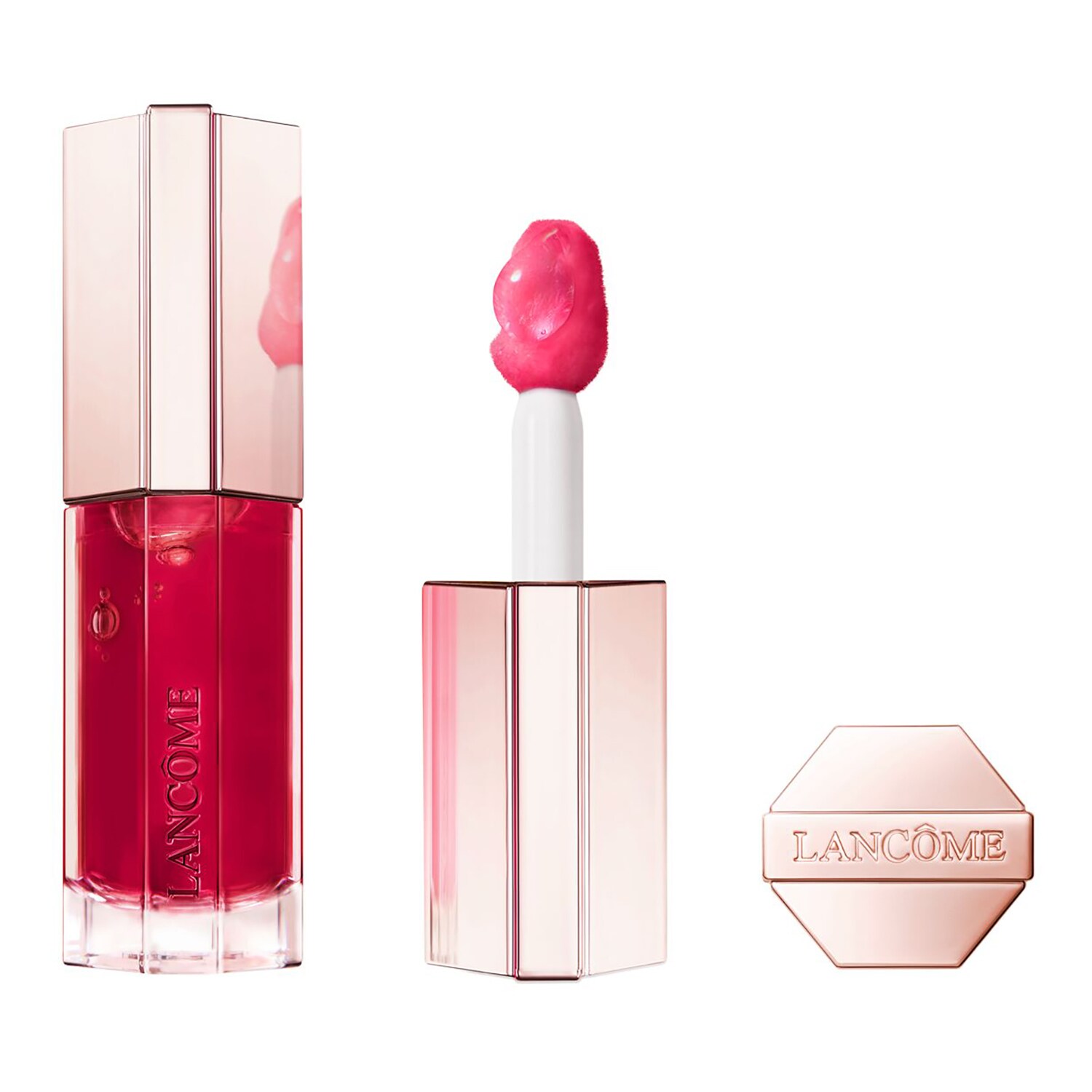 

Блеск для губ Lip Idôle Juicytreat Lancôme, 37 Red-y or not (9 ml)
