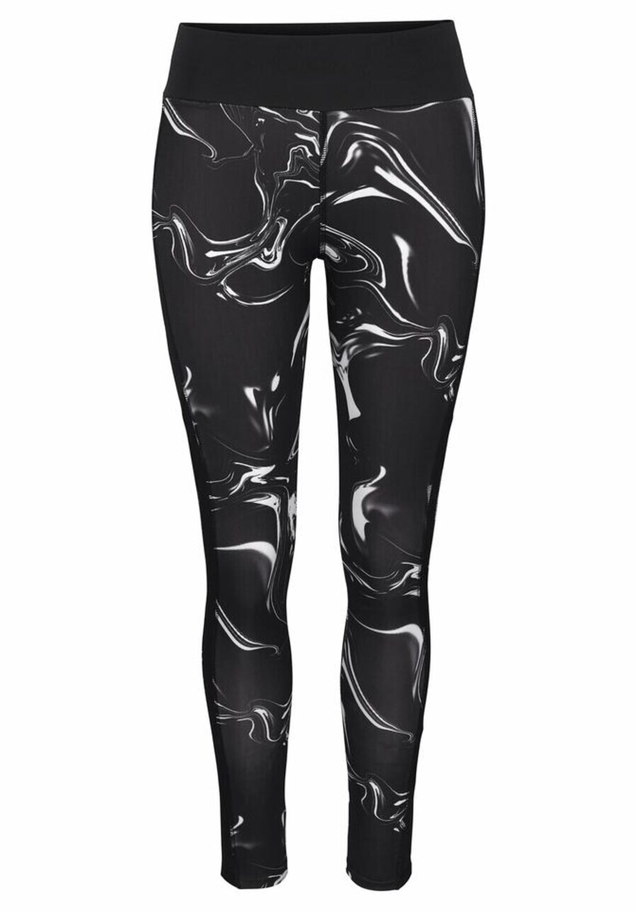 

Тренировочные брюки Lascana Active BLACK MARBLE, черный