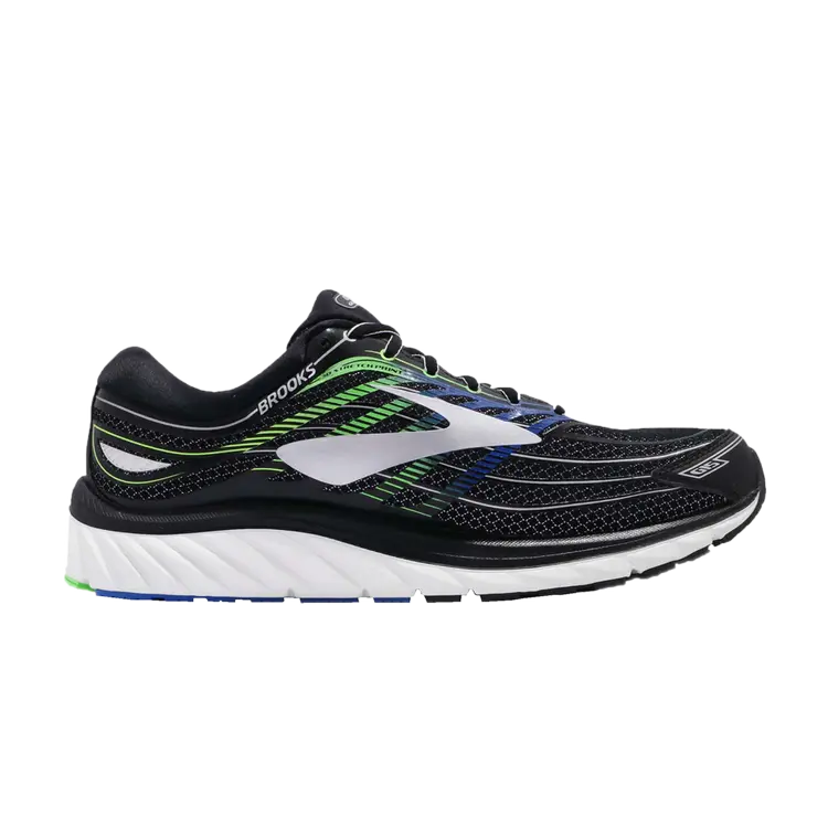 

Кроссовки Brooks Glycerin 15 2E Wide 'Green Gecko', черный