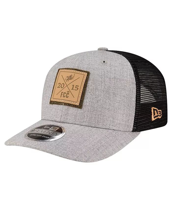 

Мужская кепка Heather Gray FC Cincinnati 9SEVENTY COOLERA Stretch-Snap Adjustable Hat New Era