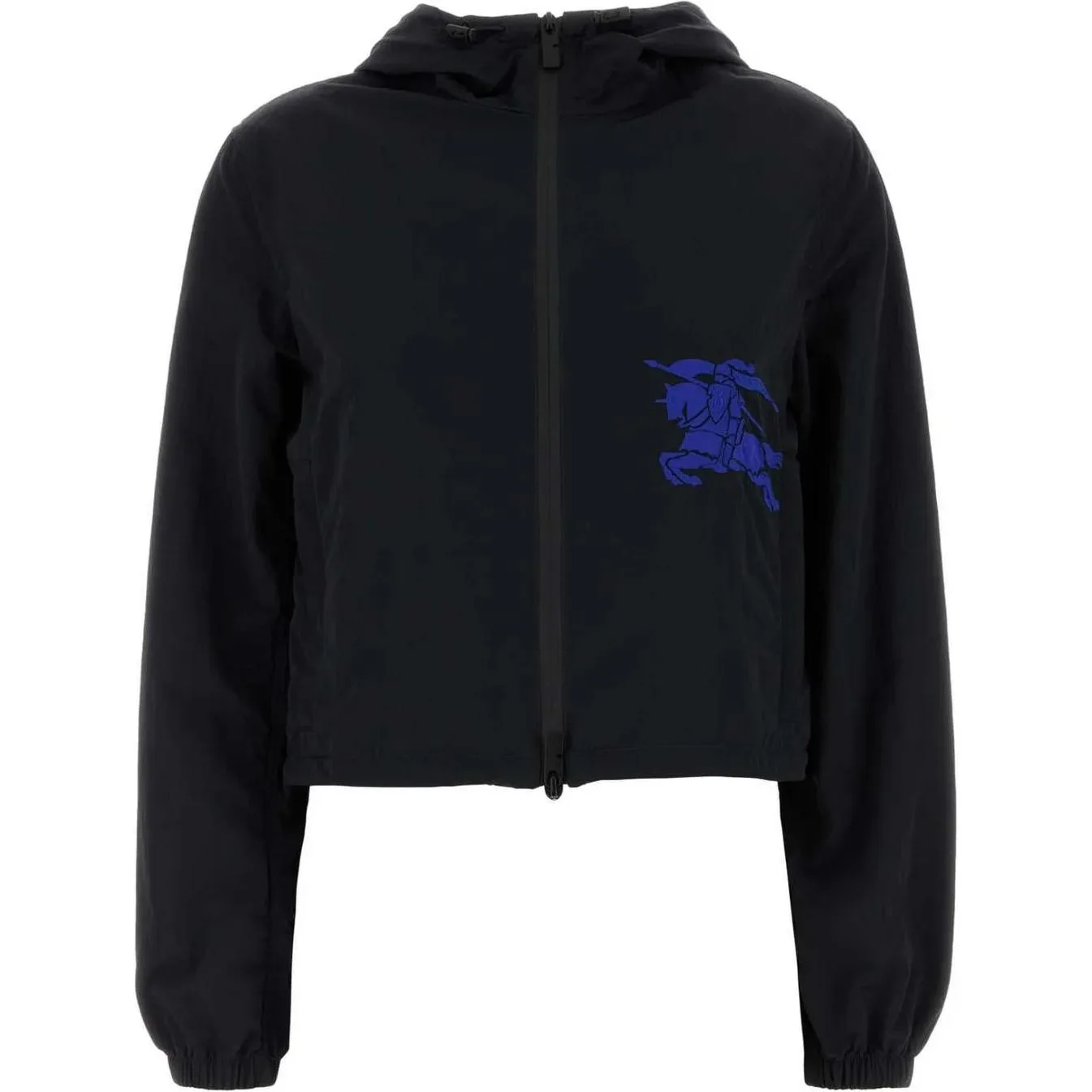 Куртка Ekd Motif Burberry, куртка с капюшоном и молнией, черный — фото 3