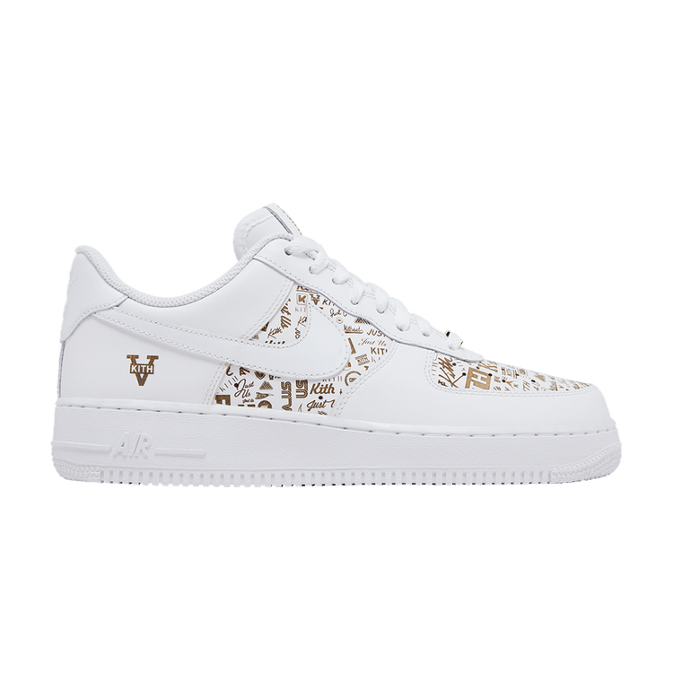 

Кроссовки Nike Kith x Air Force 1 Low 'Just Us' Friends & Family Custom, белый
