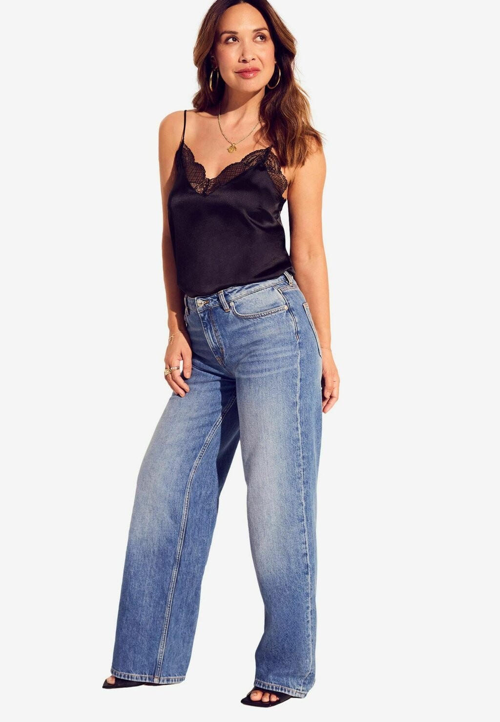 

Джинсы свободного кроя WIDE LEG Myleene Klass, синий