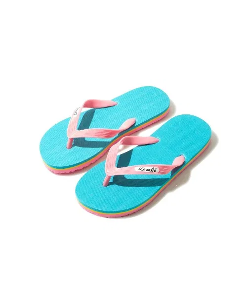 Унисекс пляжные шлёпанцы Stripes Kinetics синие