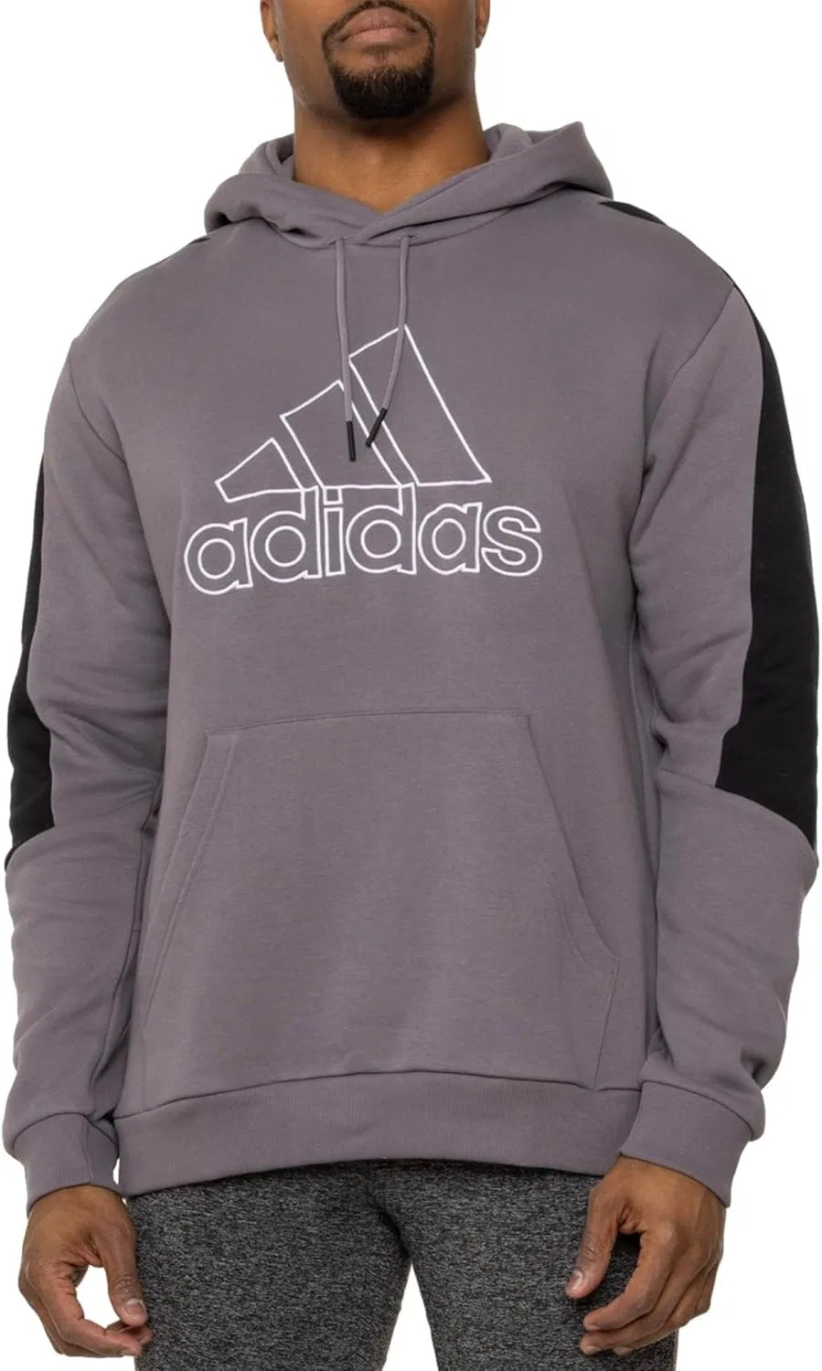 Мужская флисовая толстовка adidas Future Icon с вышитым логотипом спортивной команды