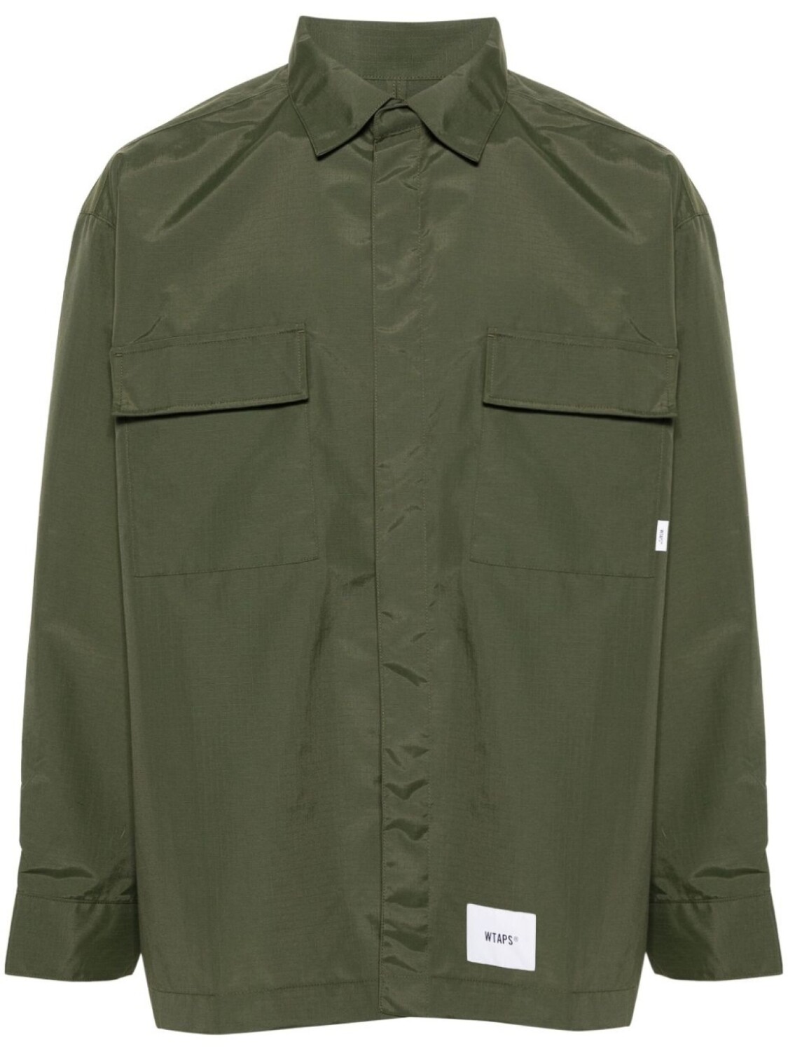 

WTAPS рубашка 08 на пуговицах, зеленый
