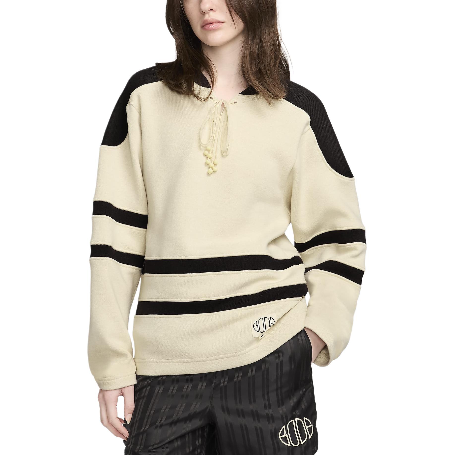 

Nike Вязаный свитер X Bode Lacing кремово-коричневого цвета