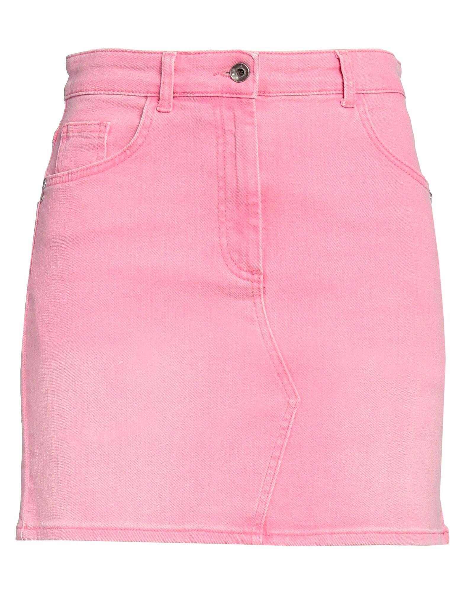 

Джинсовая юбка Patrizia Pepe, розовый