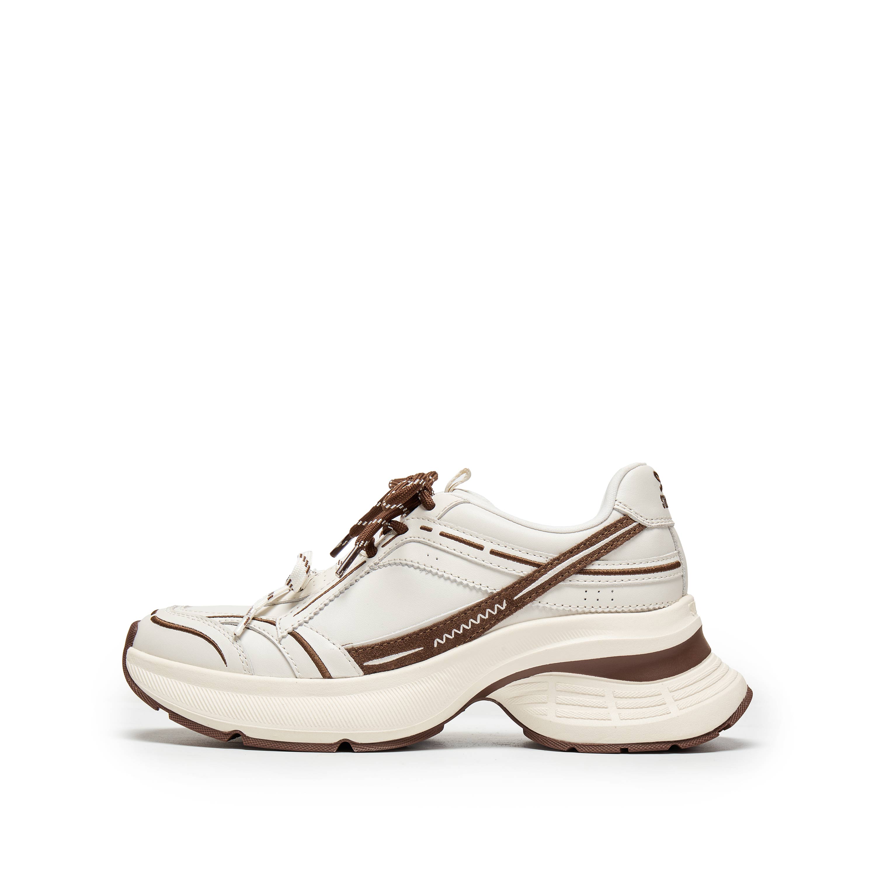 

Низкие массивные кроссовки унисекс Staccato, Sweet бежевый