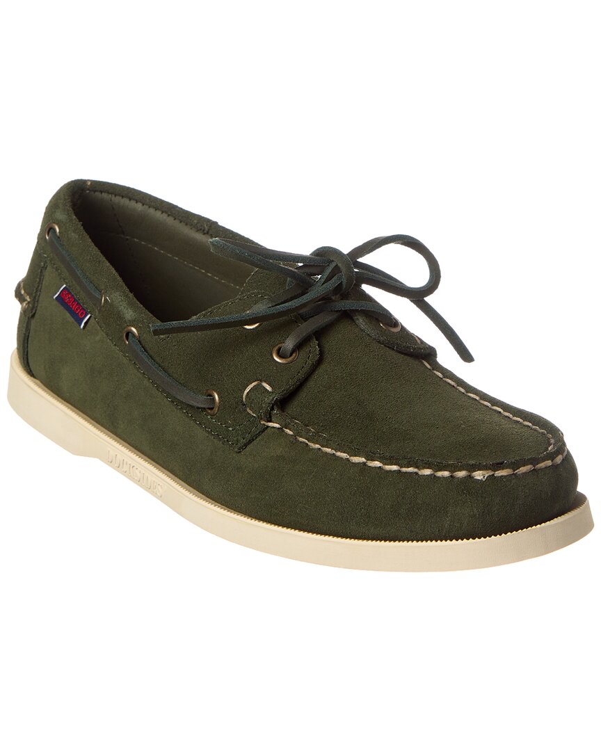 

Туфли-лодочки Sebago Portland из кожи, зеленый