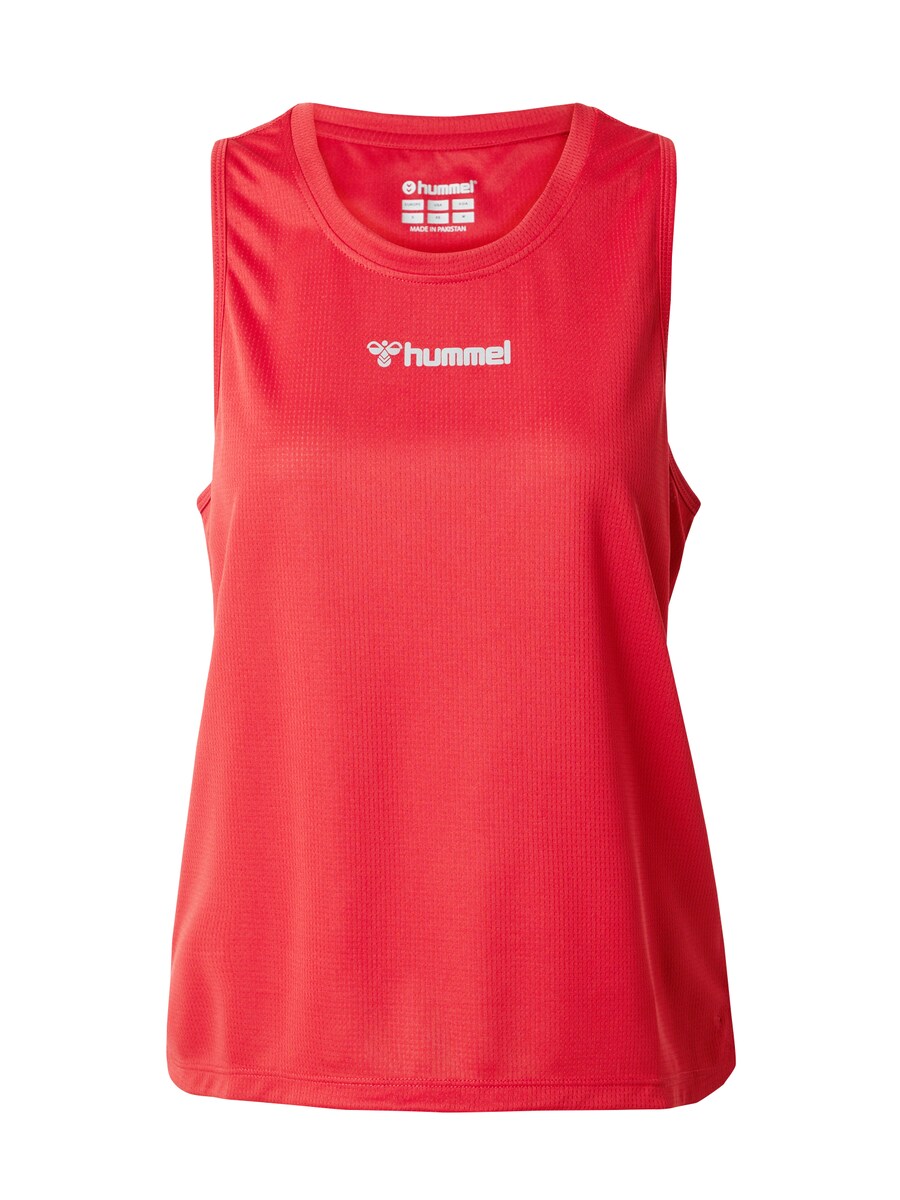 

Классический топ Hummel Shirt, цвет blood red