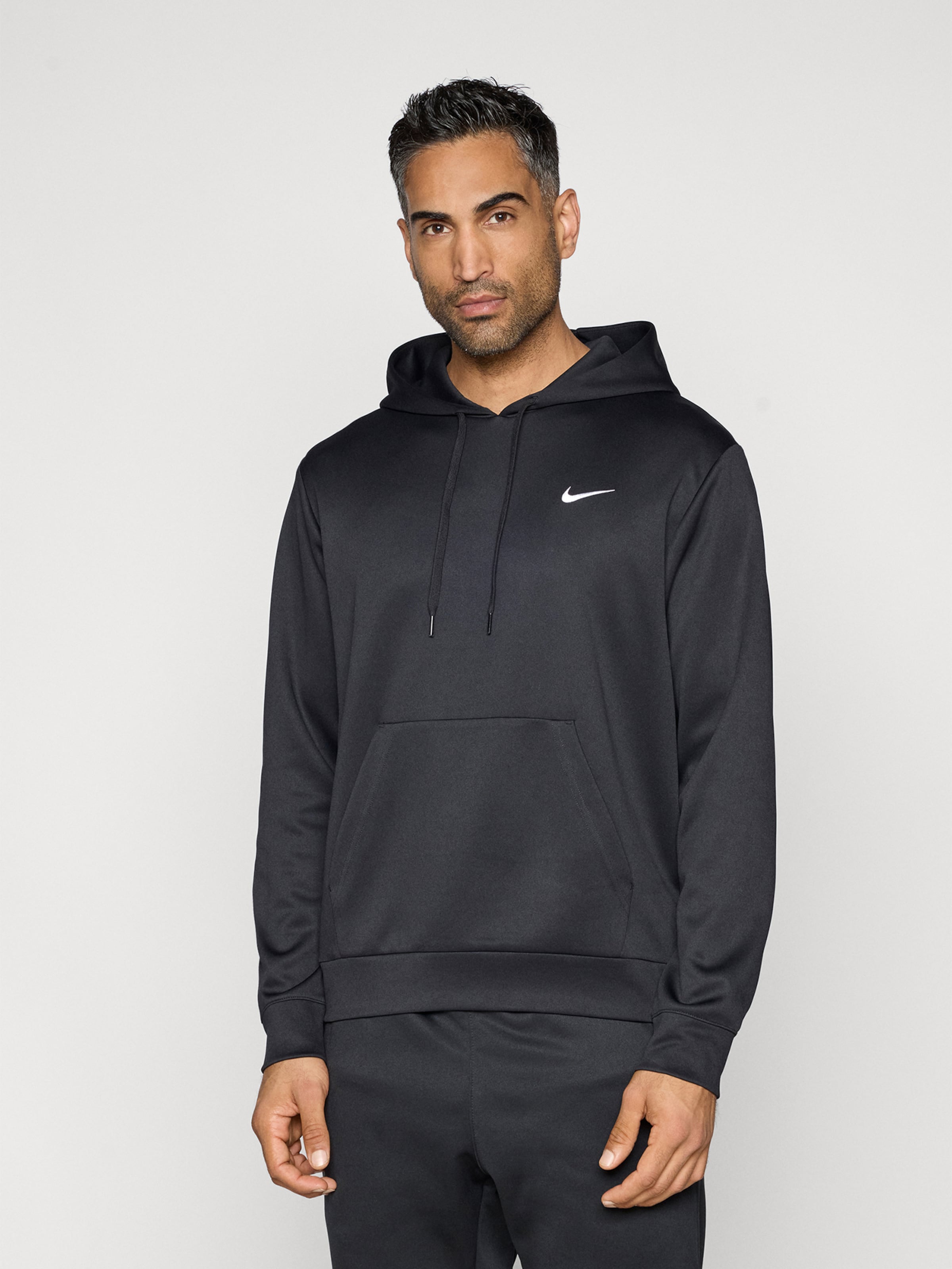 NIKE Спортивный свитшот 'FLEX FLC' в черном цвете — фото 2