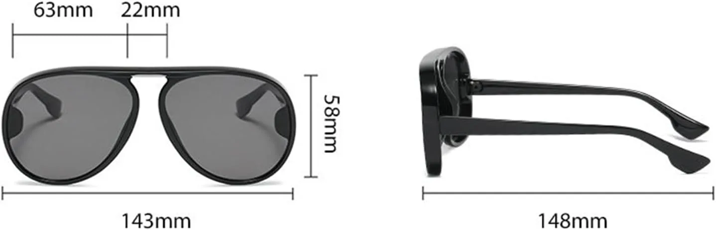 

Хелена Модные большие солнцезащитные очки-пилот для женщин и мужчин, овальные винтажные очки-щитки в большой оправе, мужские панк-солнцезащитные очки helena, C2