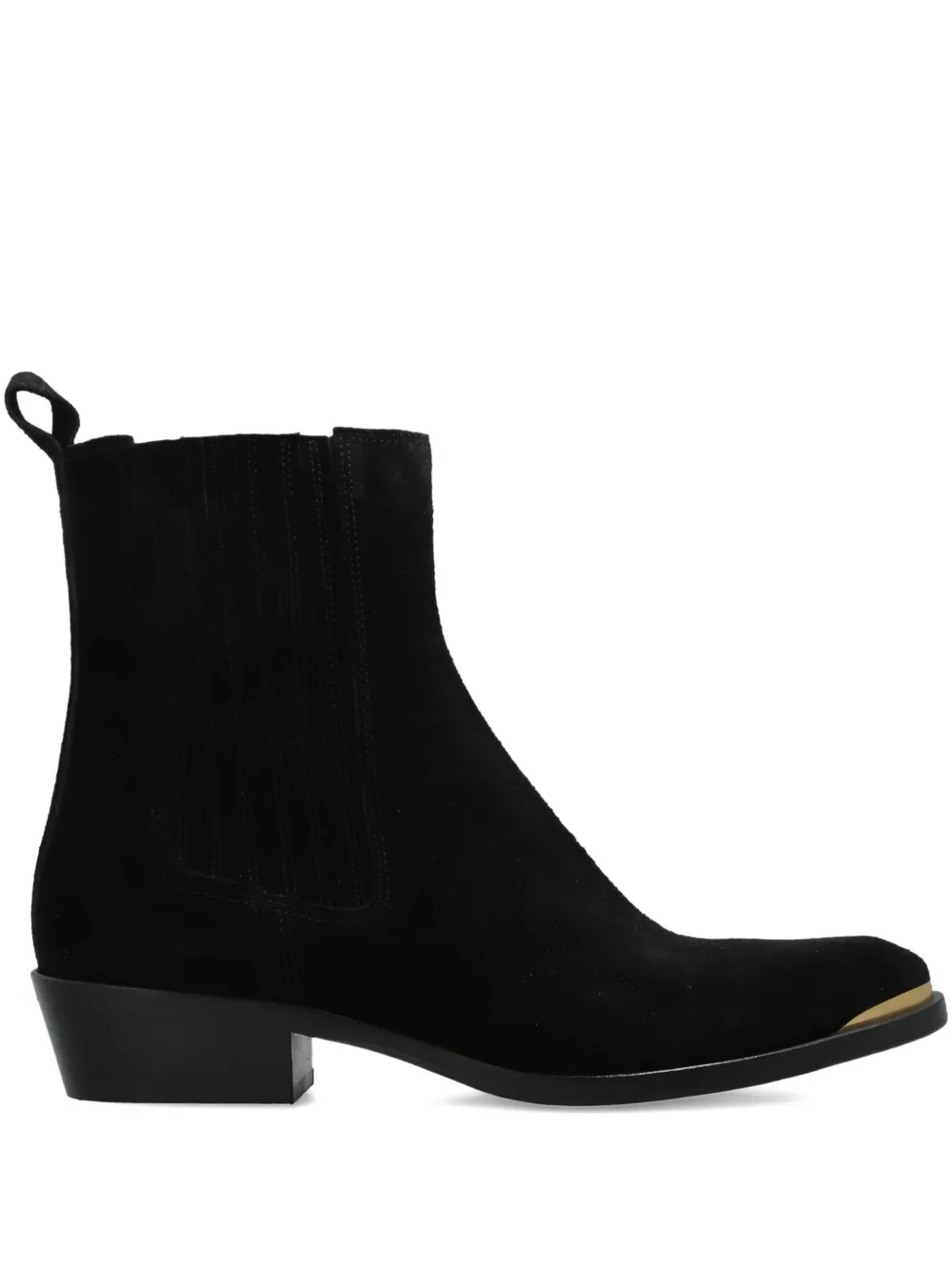 Замшевые ботильоны Delano Isabel Marant, черный