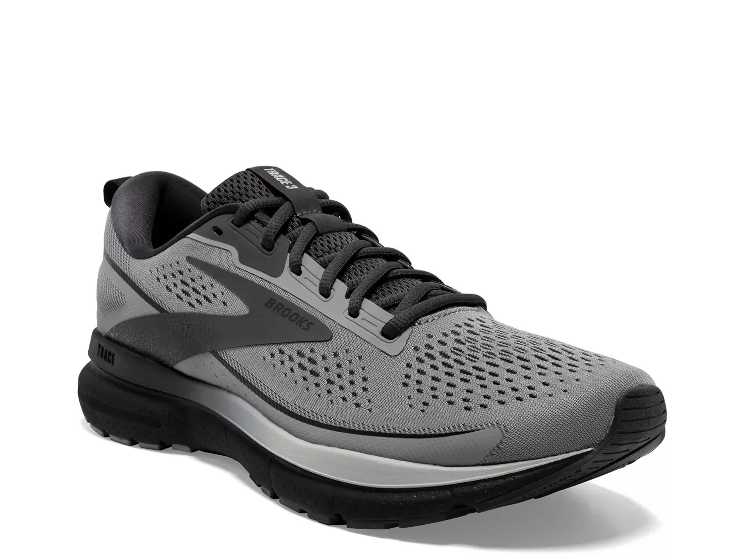 

Кроссовки для бега Brooks Trace 3 — мужские, серые/черные