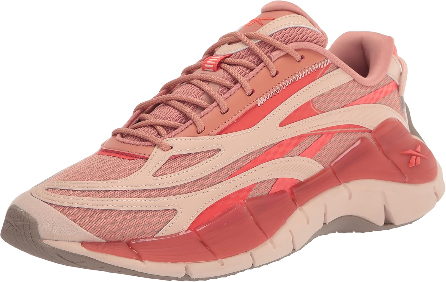 

Кроссовки Reebok Unisex-Adult Zig Kinetica 2.5, Canyon Coral/Soft Ecru/Rhodonite